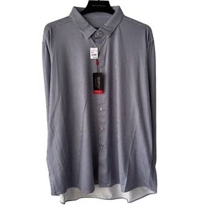 Kenneth‎ Cole AWEARNESS Dress Shirt Slim Fit Stretch XXL